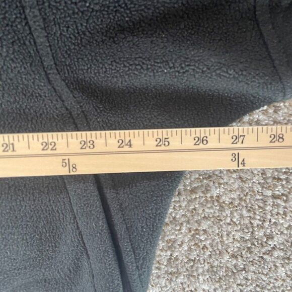 Laguna Beach California Sweatshirt Adult Medium Black Quarter Zip Fleece Preppy - Picture 7 of 11